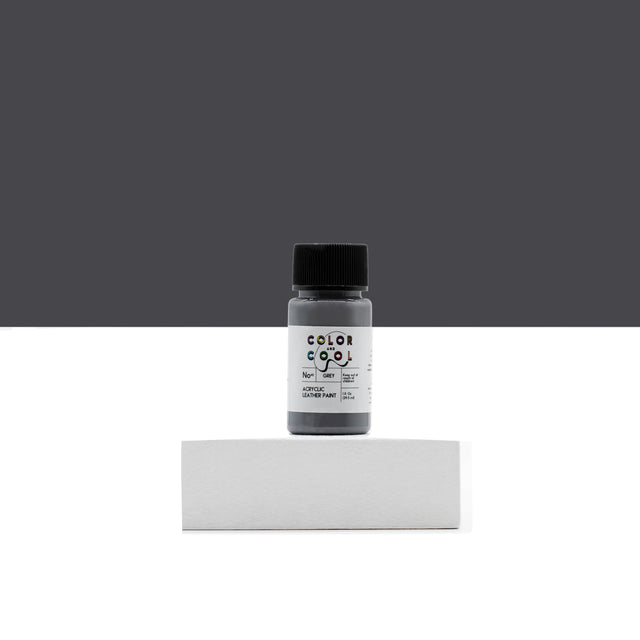 Acrylic Leather Paint Grey - 1 oz (30 ml)