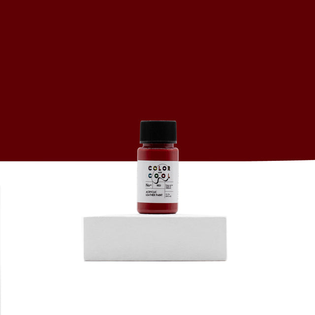 Acrylic Leather Paint Red - 1 oz (30 ml)